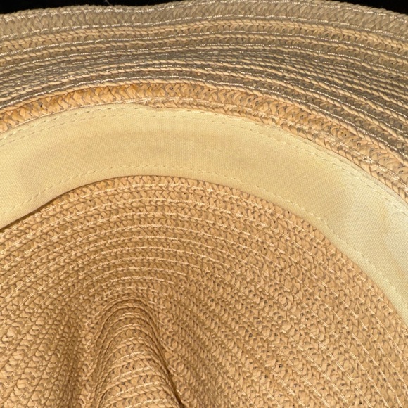 Columbia Tan Straw Hat with Brown Band - Picture 8 of 9